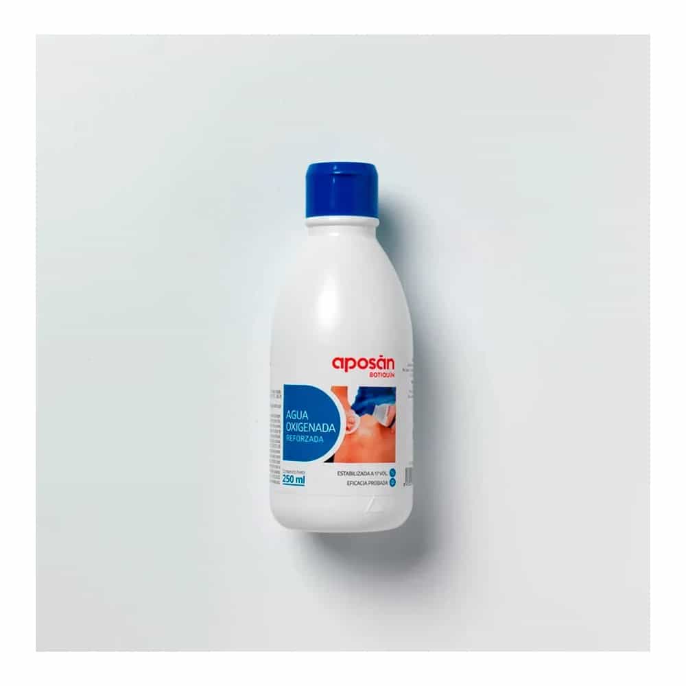 AGUA OXIGENADA APOSAN 4,9% 1 FRASCO 250 ml