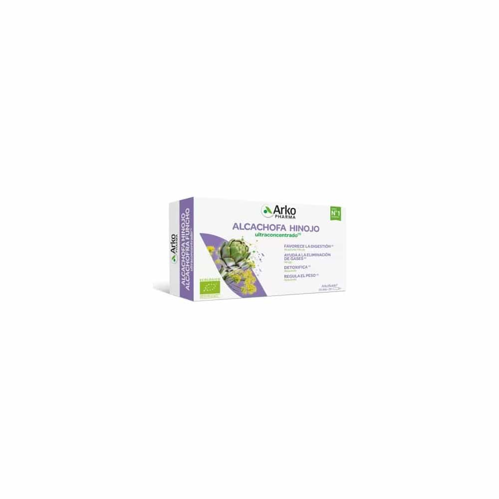 ARKOFLUIDO ALCACHOFA HINOJO BIO 20 AMPOLLAS 15 ml
