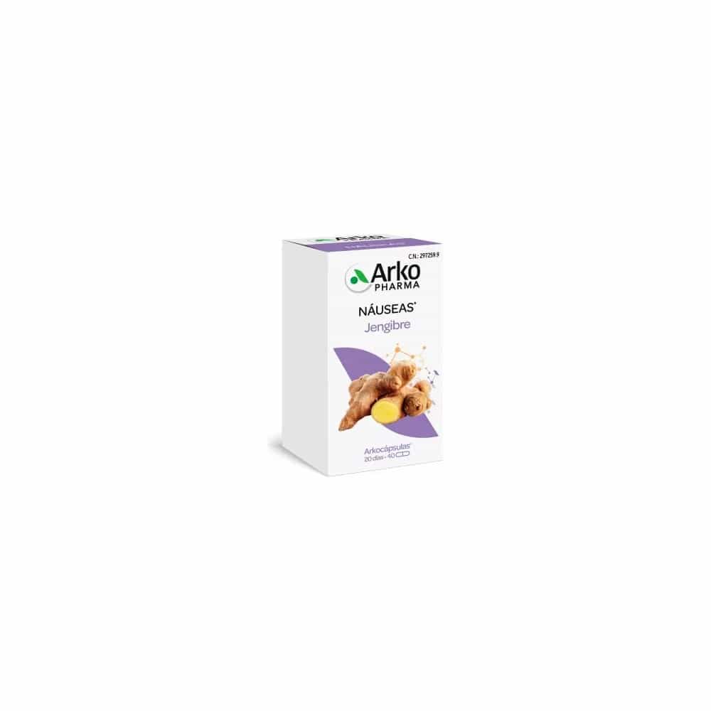 ARKOCAPSULAS JENGIBRE BIO 40 CAPSULAS