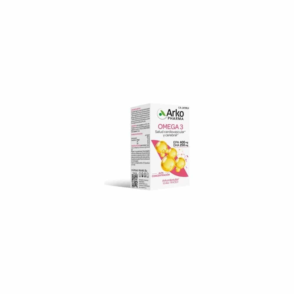 ARKOCAPSULAS OMEGA 3 50 CAPSULAS
