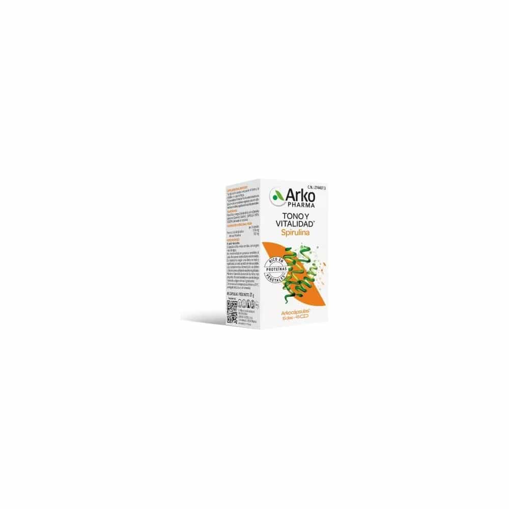 ARKOCAPSULAS SPIRULINA BIO 45 CAPSULAS