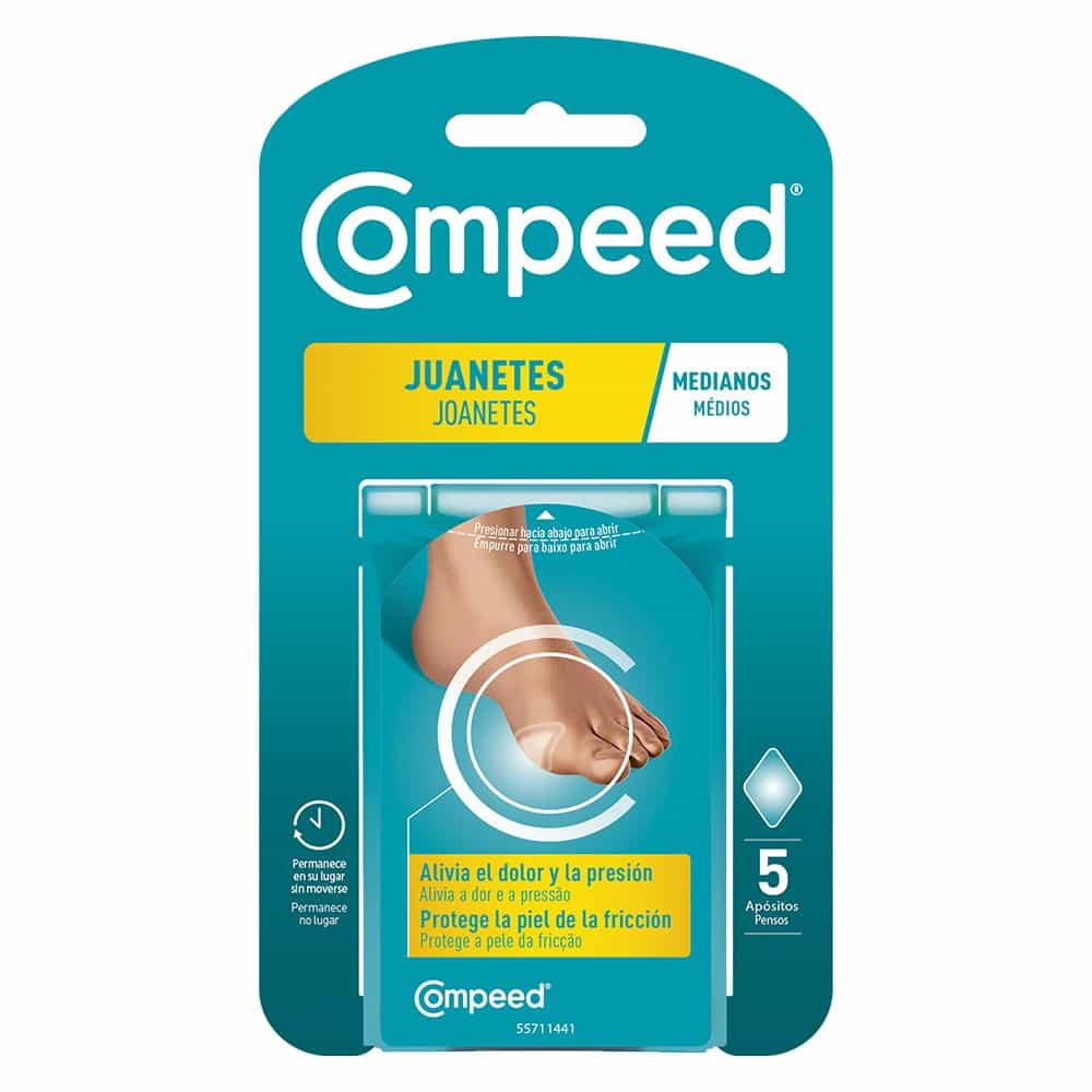 COMPEED JUANETES HIDROCOLOIDE 5 UNIDADES