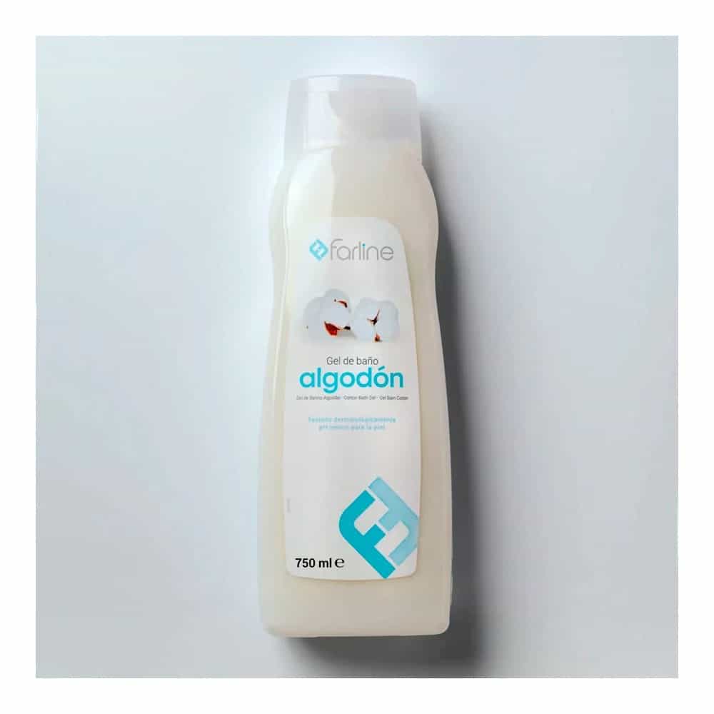 FARLINE GEL DE BAÑO FLOR DE ALGODON 1 ENVASE 750 ml