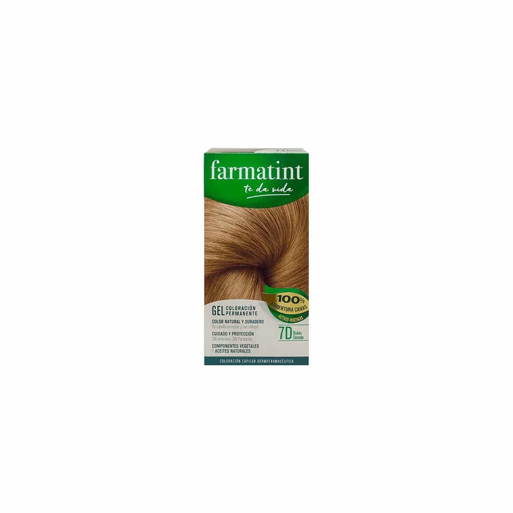 FARMATINT 1 ENVASE 135 ml TONO 7D RUBIO DORADO