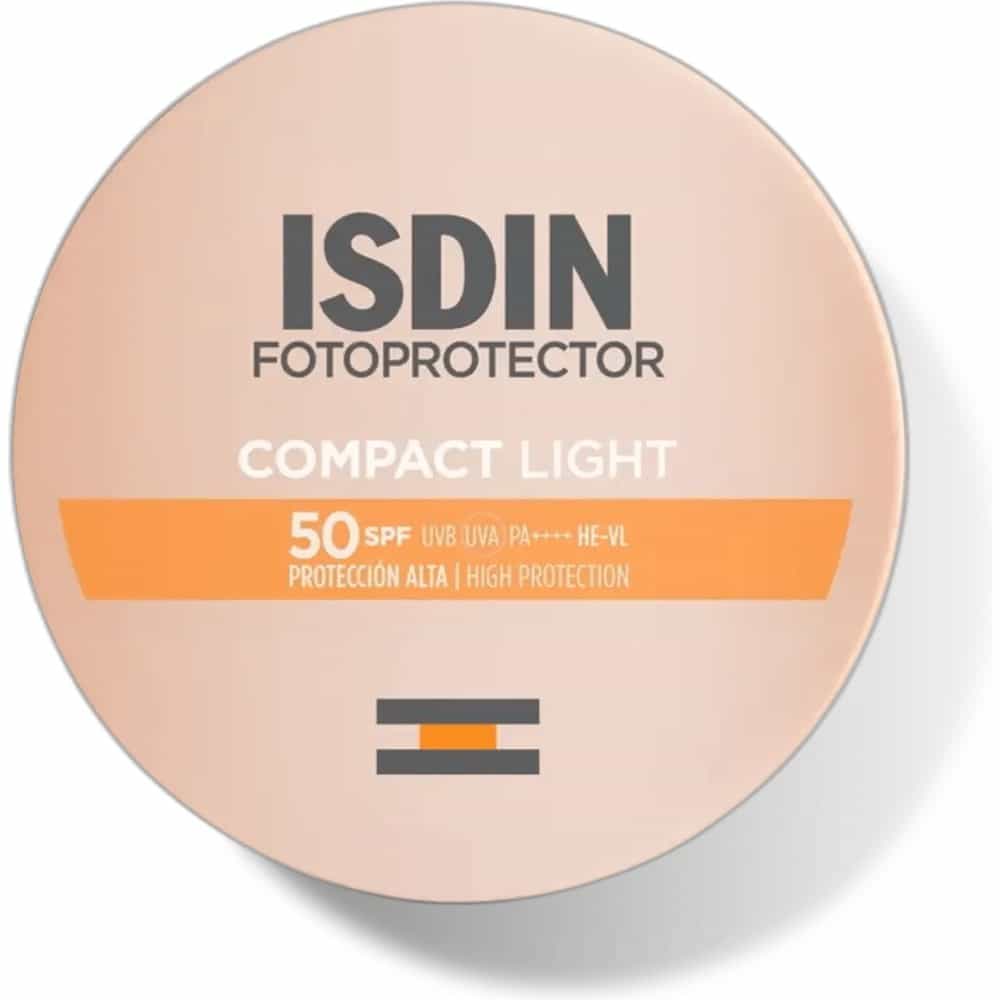 FOTOPROTECTOR ISDIN COMPACT SPF 50+ MAQUILLAJE COMPACTO OIL-FREE 1 ENVASE 10 g COLOR ARENA