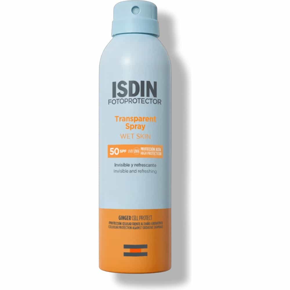ISDIN FOTOPROTECTOR TRANSPARENT SPRAY WET SKIN SPF 50 1 ENVASE 250 ml
