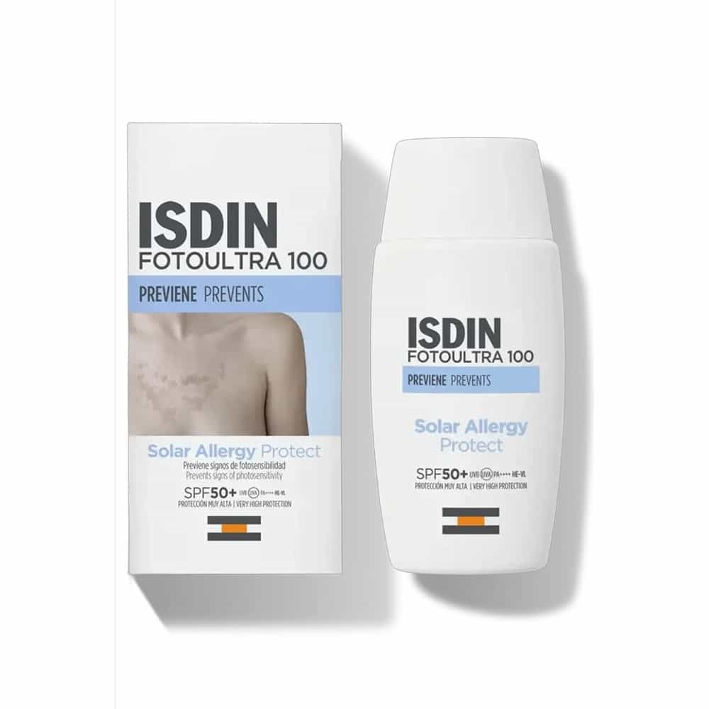FOTOULTRA ISDIN SOLAR ALLERGY FUSION FLUID FOTODERMATOSIS 1 ENVASE 50 ml