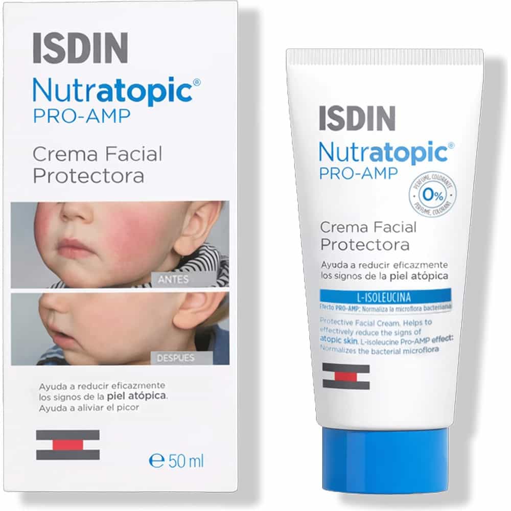 ISDIN NUTRATOPIC PRO-AMP CREMA FACIAL PROTECTORA 1 ENVASE 50 ml