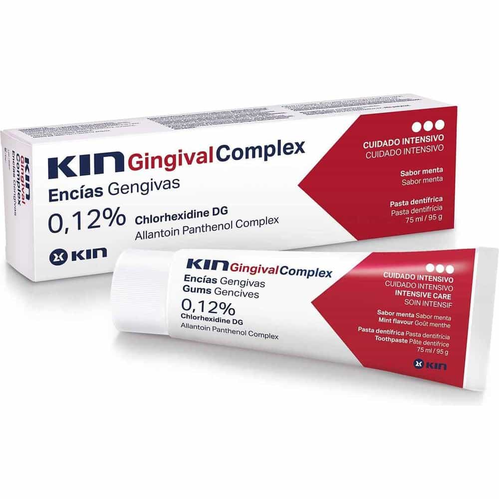 KIN GINGIVAL PASTA DENTIFRICA 1 TUBO 75 ml SABOR MENTA