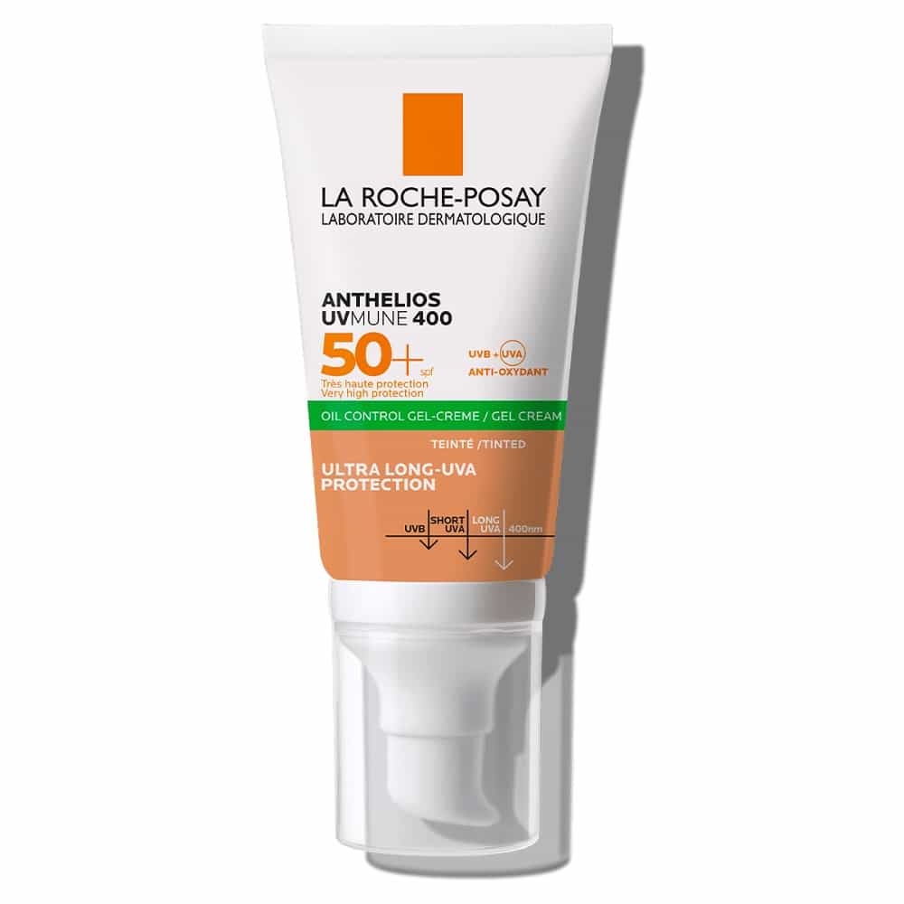ANTHELIOS OIL CONTROL GEL CREME UV MUNE 400 SPF 50+ 1 ENVASE 50 ml CON COLOR