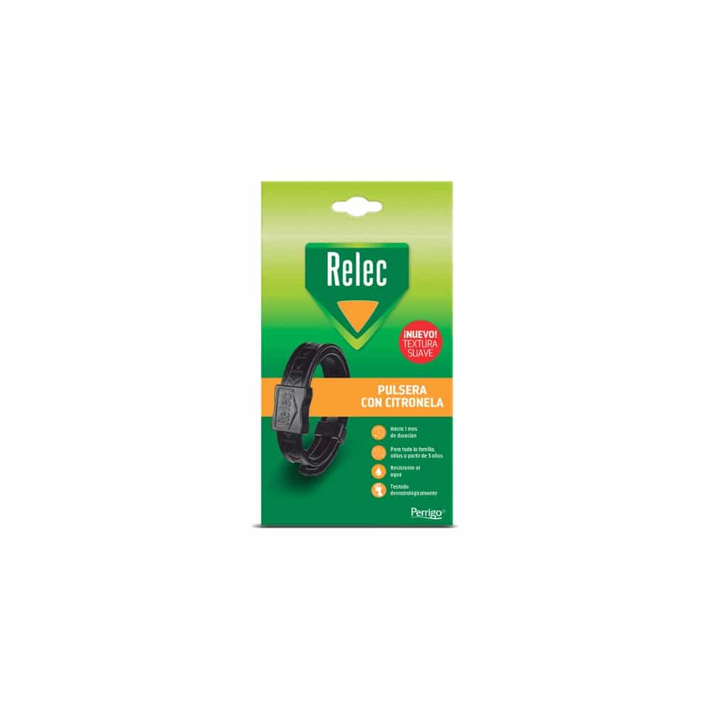 RELEC PULSERA AROMATICA 1 UNIDAD FAMILIA NEGRA