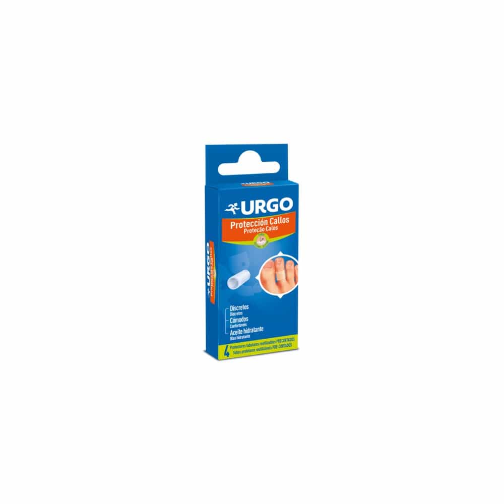 URGO CALLOS PROTECCION TUBULAR PRECORTADOS 4 UNIDADES