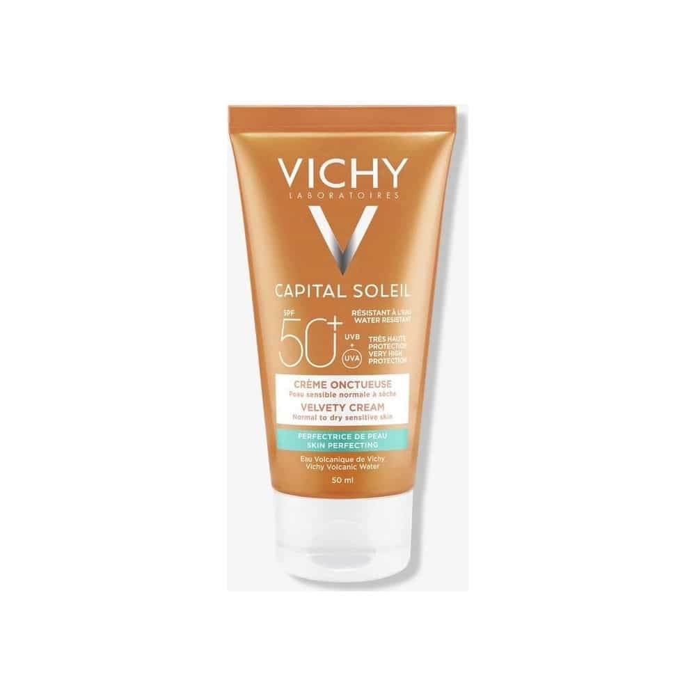 CAPITAL SOLEIL SPF 50+ CREMA FACIAL PROTECCION CELULAR PROFUNDA P NORMAL Y SECA 1 ENVASE 50 ml
