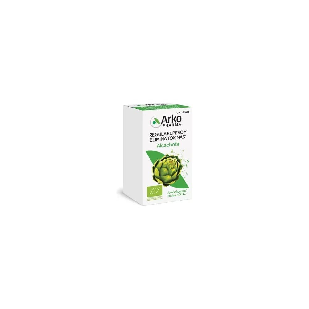 ARKOPHARMA ALCACHOFA BIO 40 CAPSULAS — imagen 1