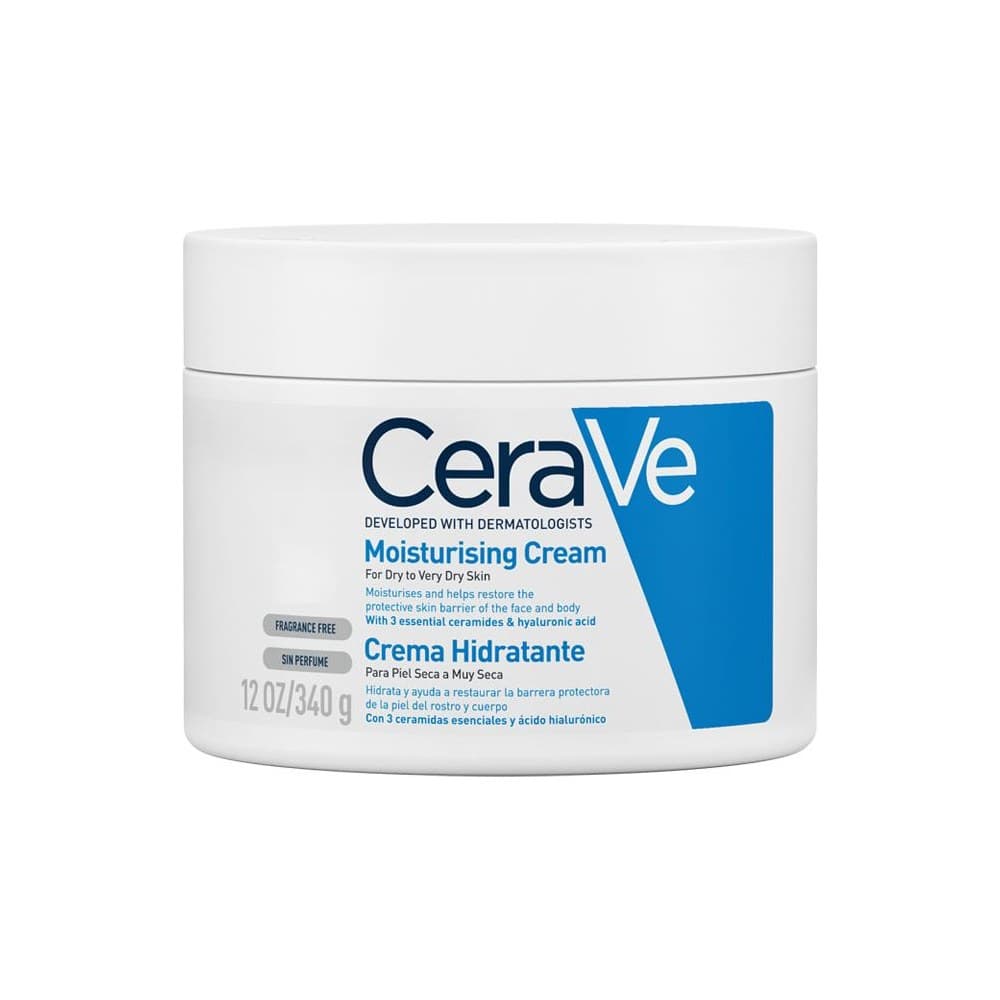 CERAVE CREMA HIDRATANTE PIEL SECA 1 ENVASE 340 g — imagen 1