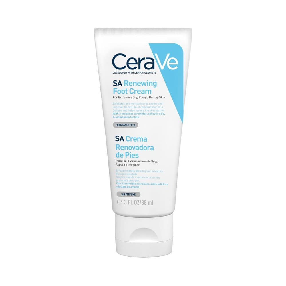 CERAVE CREMA RENOVADORA DE PIES 1 ENVASE 88 ml — imagen 1