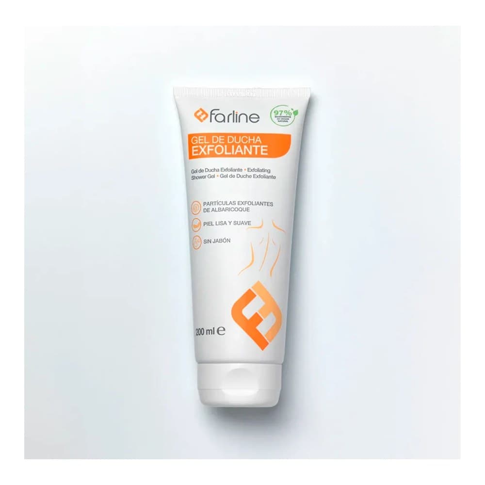 FARLINE GEL DE DUCHA EXFOLIANTE 1 TUBO 200 ml — imagen 1