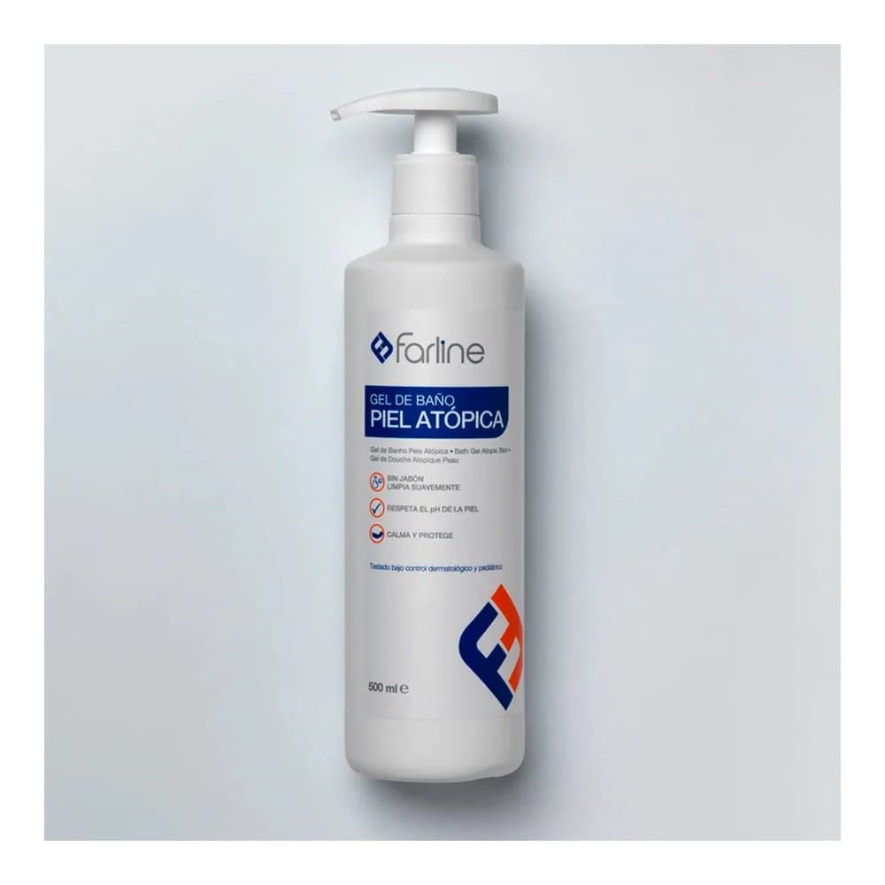 FARLINE GEL DE BAÑO PIEL ATOPICA 1 ENVASE 500 ml — imagen 1