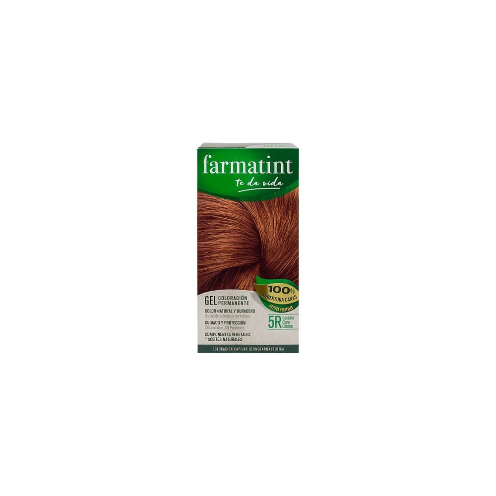 FARMATINT 1 ENVASE 135 ml TONO 5R CASTAÑO CLARO COBRIZO — imagen 1
