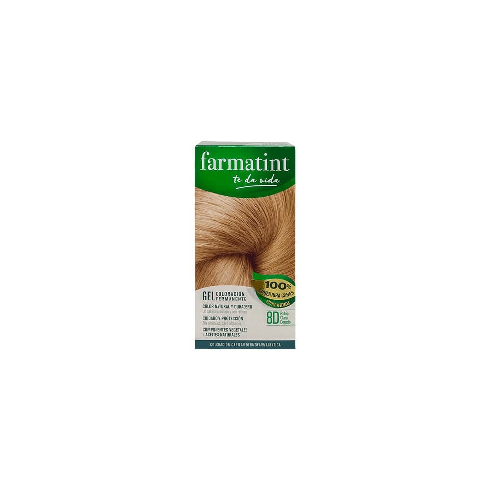 FARMATINT 1 ENVASE 135 ml TONO 8D RUBIO CLARO DORADO — imagen 1