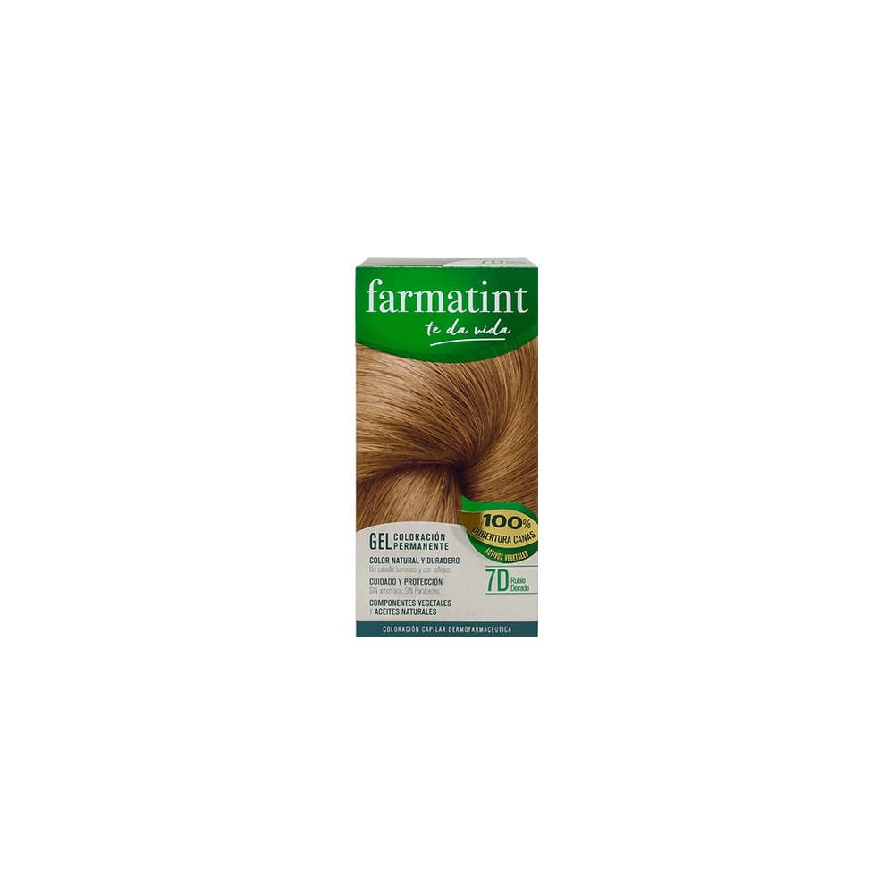 FARMATINT 1 ENVASE 135 ml TONO 7D RUBIO DORADO — imagen 1