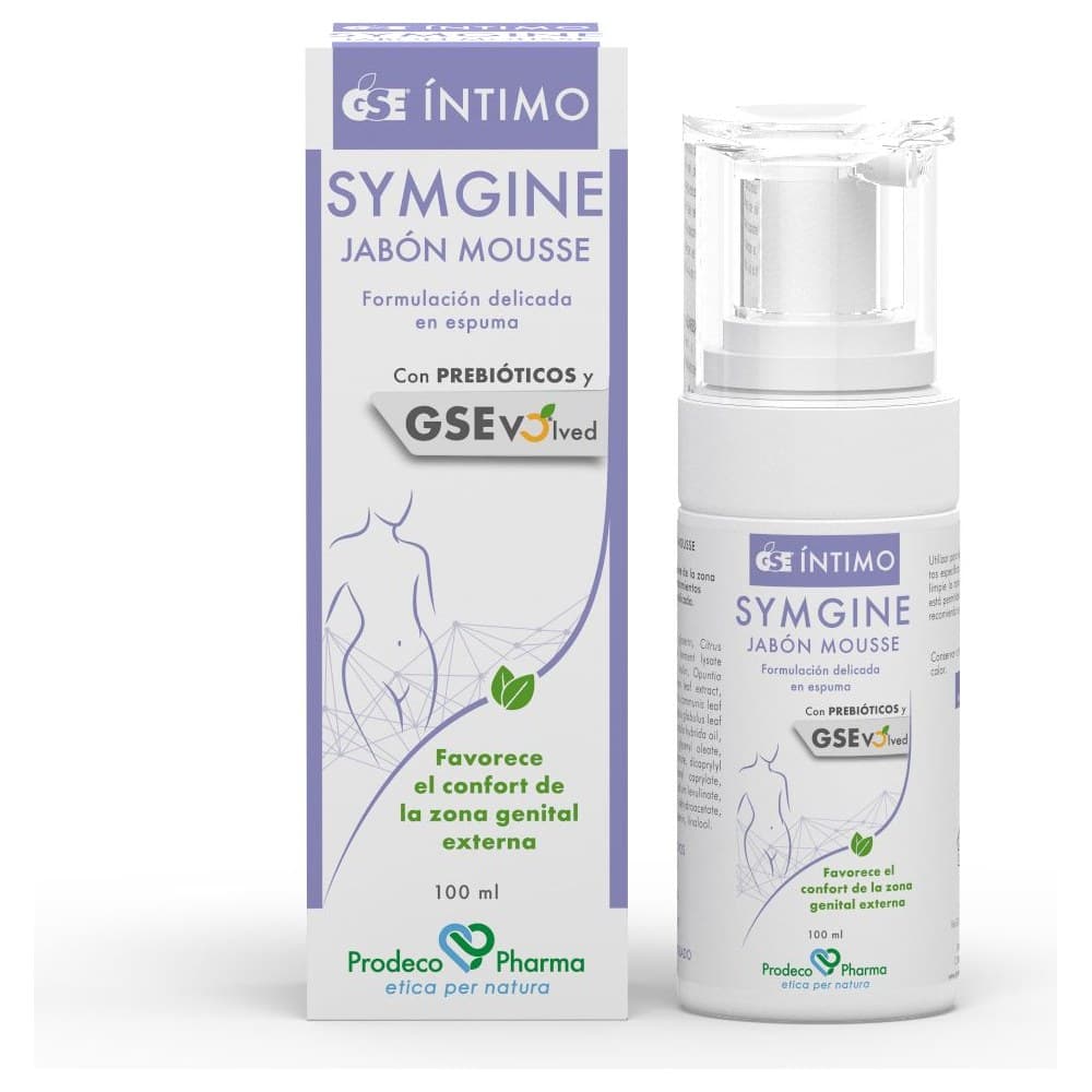 GSE INTIMO SYMGINE JABON MOUSSE 1 FRASCO 100 ml — imagen 1
