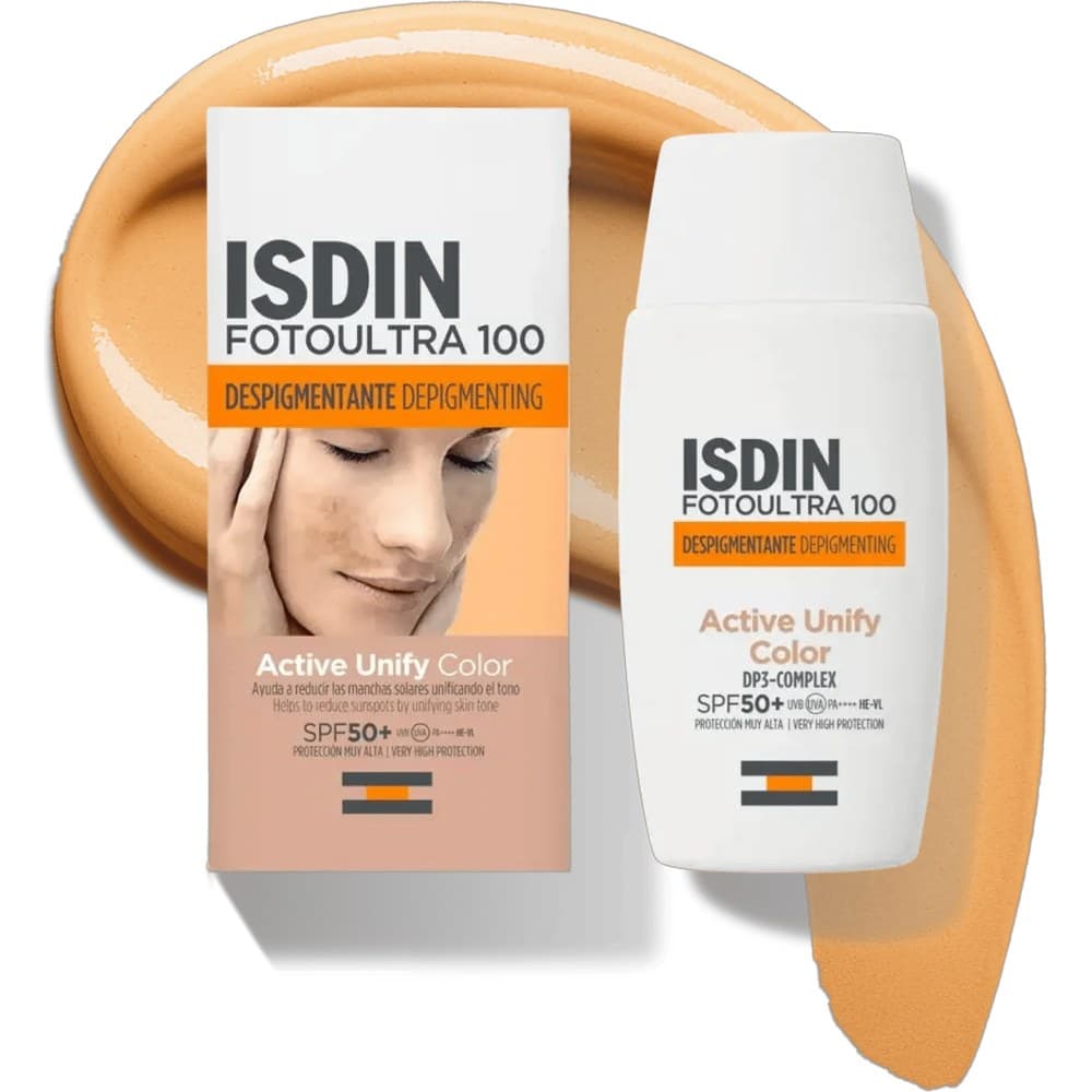 ISDIN FOTOULTRA 100 ACTIVE UNIFY 1 ENVASE 50 ml COLOR — imagen 1
