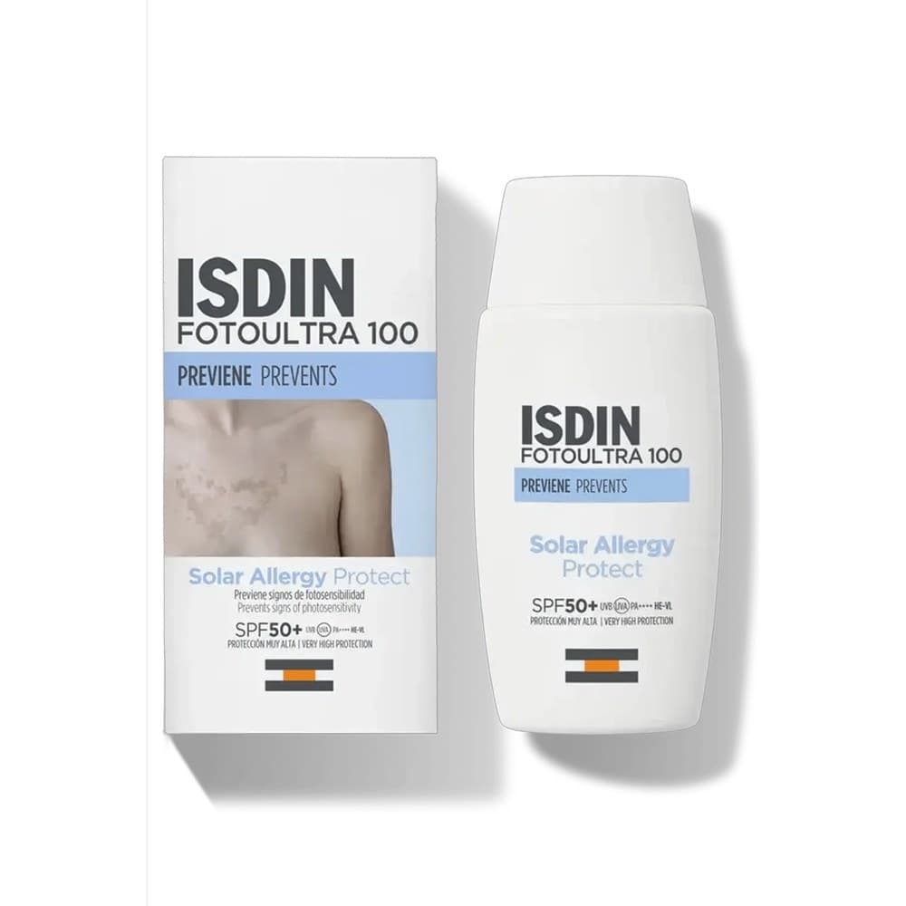 FOTOULTRA ISDIN SOLAR ALLERGY FUSION FLUID FOTODERMATOSIS 1 ENVASE 50 ml — imagen 1