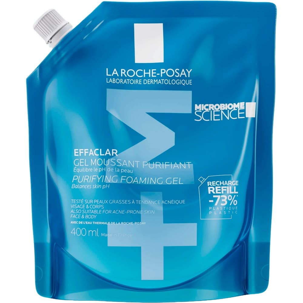 EFFACLAR GEL MOUSSANT+M 1 ENVASE 400 ml REFILL — imagen 1