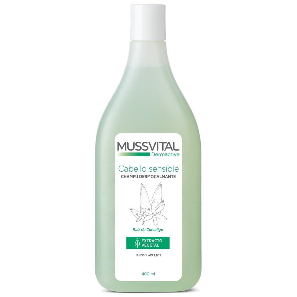 MUSSVITAL CHAMPU CABELLO SENSIBLE 1 ENVASE 400 ml — imagen 1
