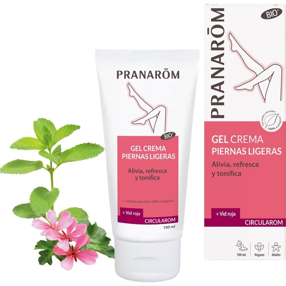 PRANAROM GEL CREMA PIERNAS LIGERAS 100ML — imagen 1