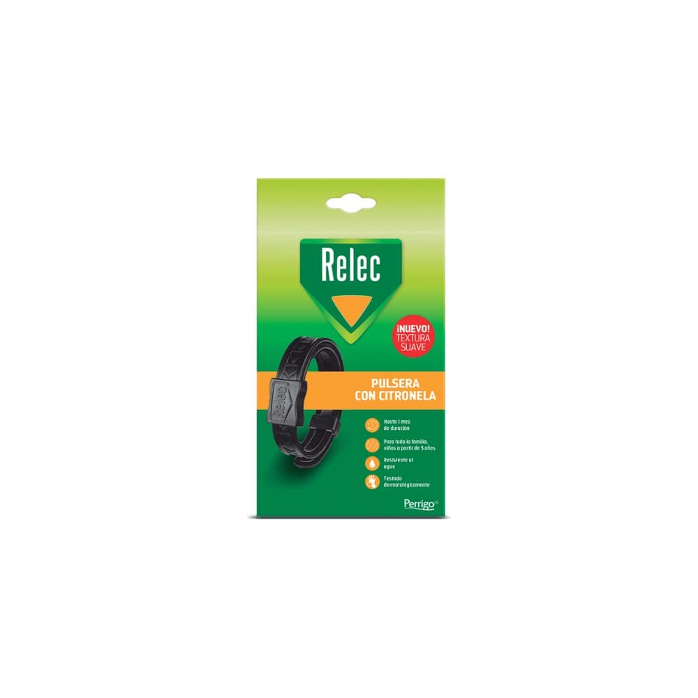 RELEC PULSERA AROMATICA 1 UNIDAD FAMILIA NEGRA — imagen 1