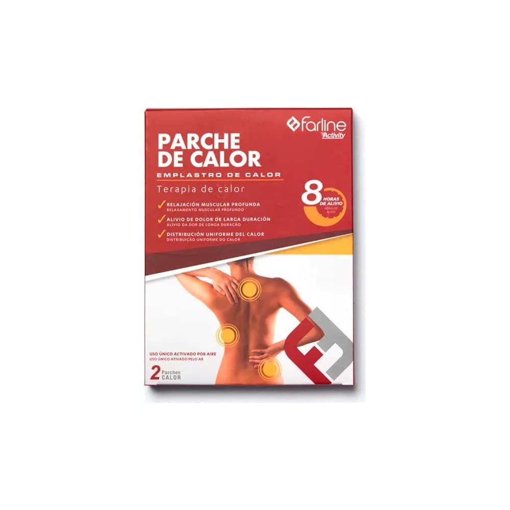 FARLINE ACTIVITY PARCHE CALOR 2 UNIDADES — imagen 1