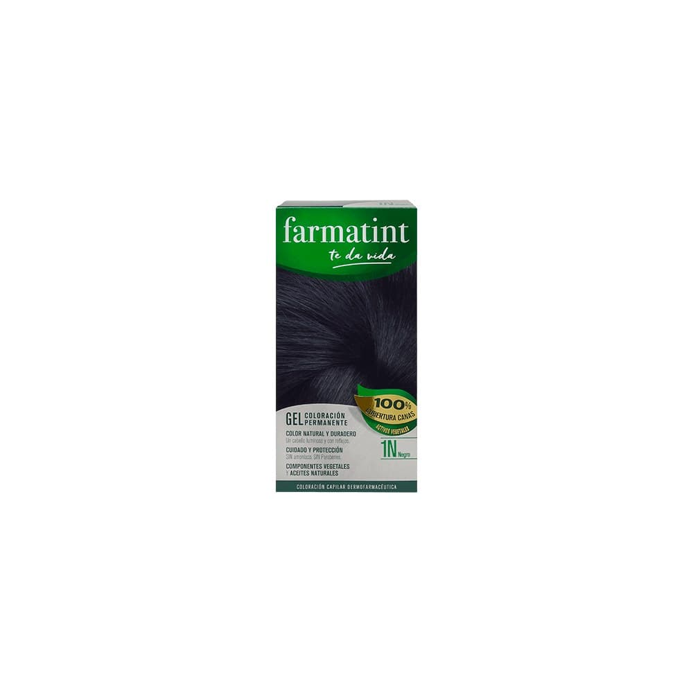 FARMATINT 1 ENVASE 135 ml TONO 1N NEGRO — imagen 1