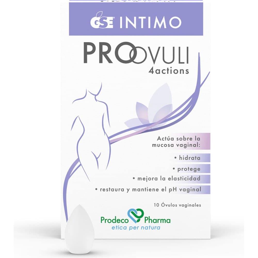 GSE INTIMO PRO- OVULOS VAGINALES 10 OVULOS — imagen 1