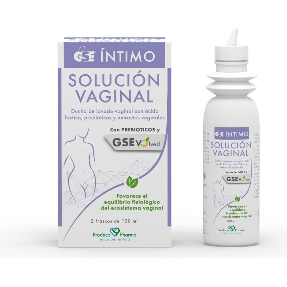 GSE INTIMO SOLUCION VAGINAL 2 FRASCOS 100 ml — imagen 1