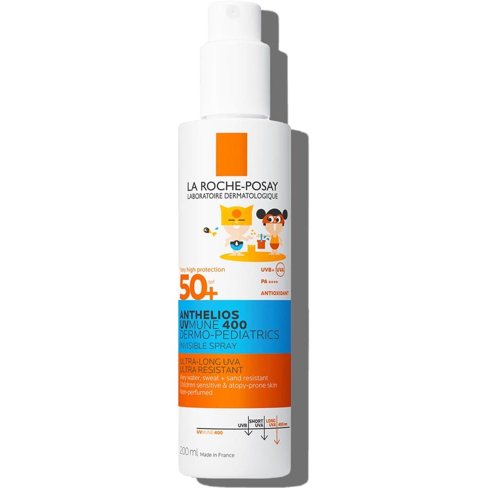 ANTHELIOS UVMUNE400 DERMO-PEDIAT SPRAY INVISIBLE SPF 50+ 1 ENVASE 200 ml — imagen 1