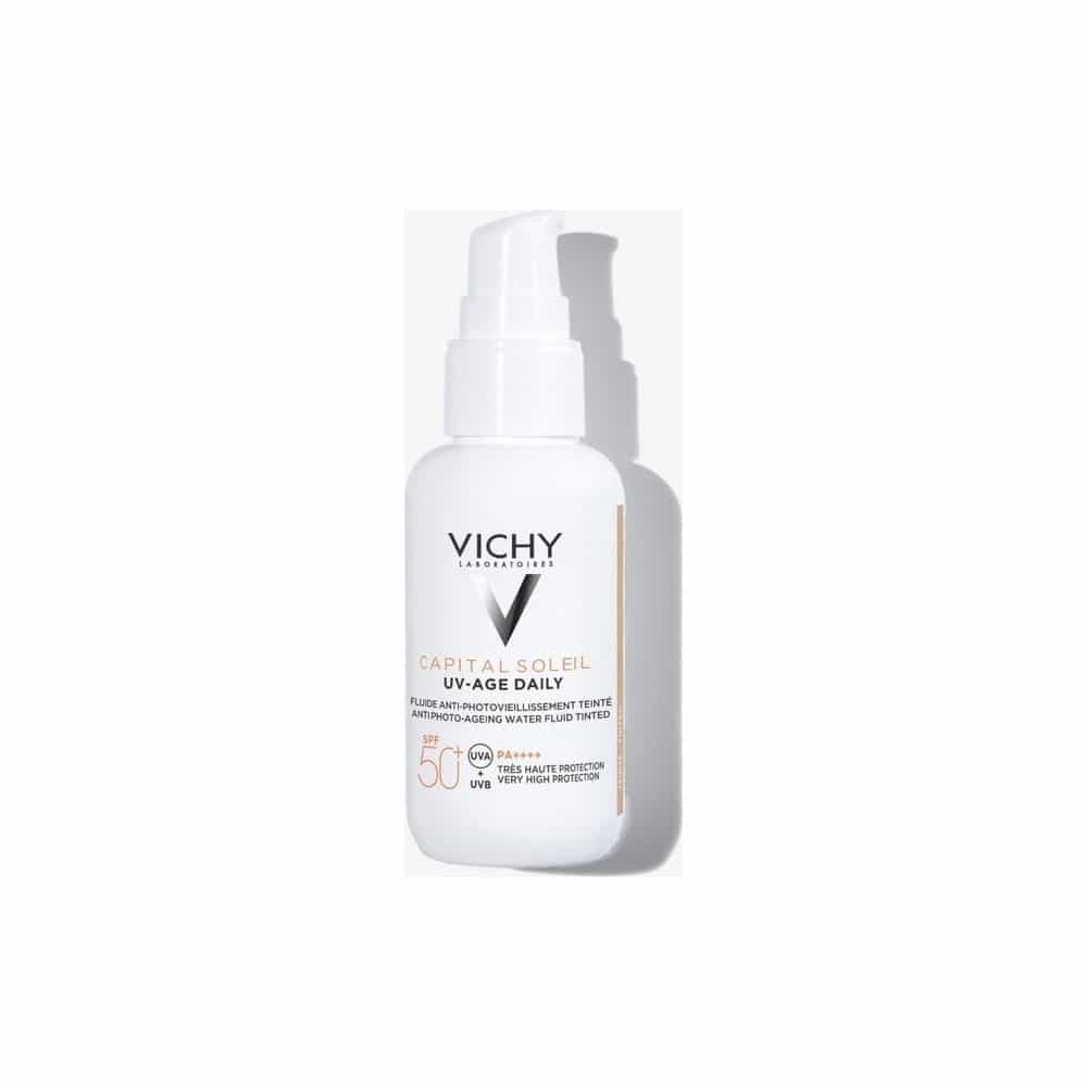 CAPITAL SOLEIL UV AGE DAILY SPF 50+ 1 FRASCO 40 ml COLOR TONO CLARO