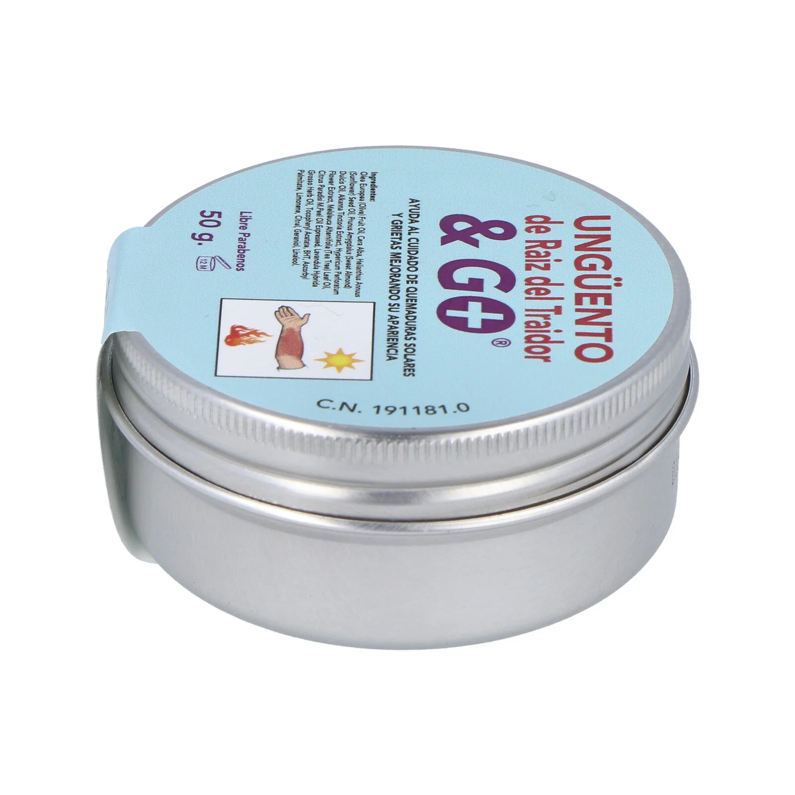 UNGÜENTO RAIZ DEL TRAIDOR & GO 1 ENVASE 50 g