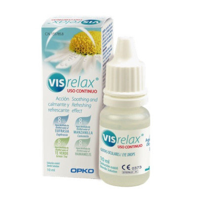 VIS RELAX USO CONTINUO ESTERIL 1 ENVASE 10 ml