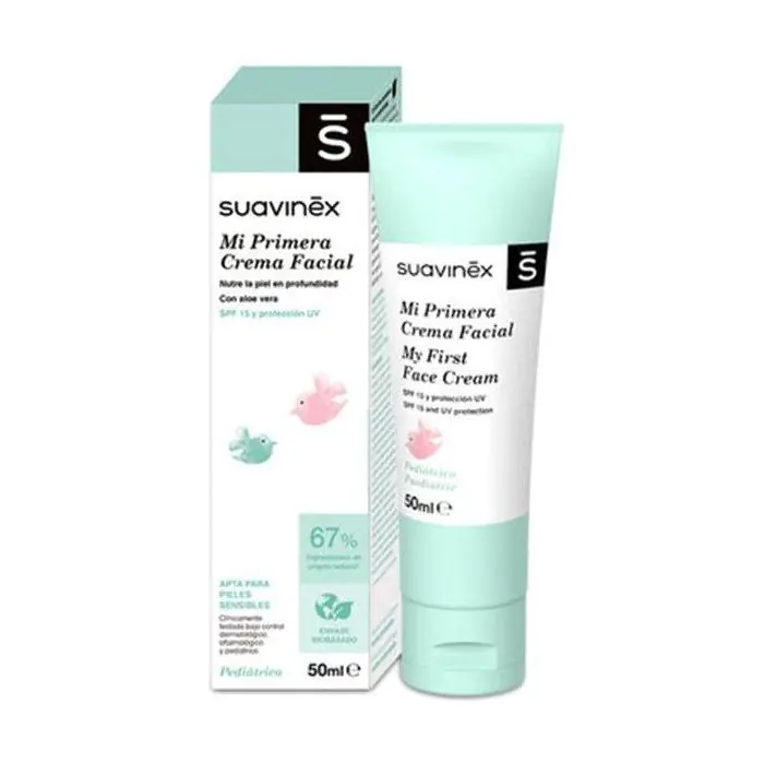 SUAVINEX MI PRIMERA CREMA FACIAL HIDRATANTE 1 ENVASE 50 ml