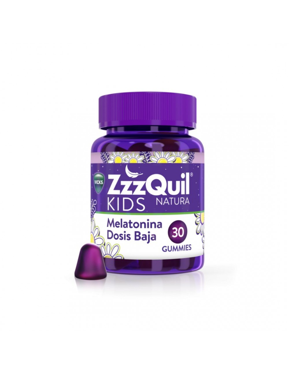 ZZZQUIL NATURA KIDS 30 GUMMIES SABOR FRUTOS DEL BOSQUE