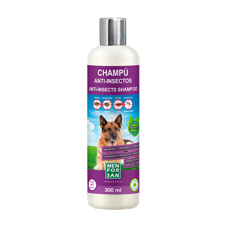 CHAMPU ANTI-INSECTOS PERROS
