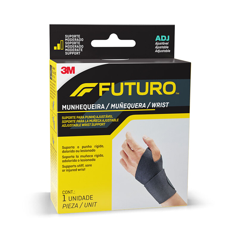 MUÑEQUERA 3M FUTURO COMFORT FIT 1 UNIDAD