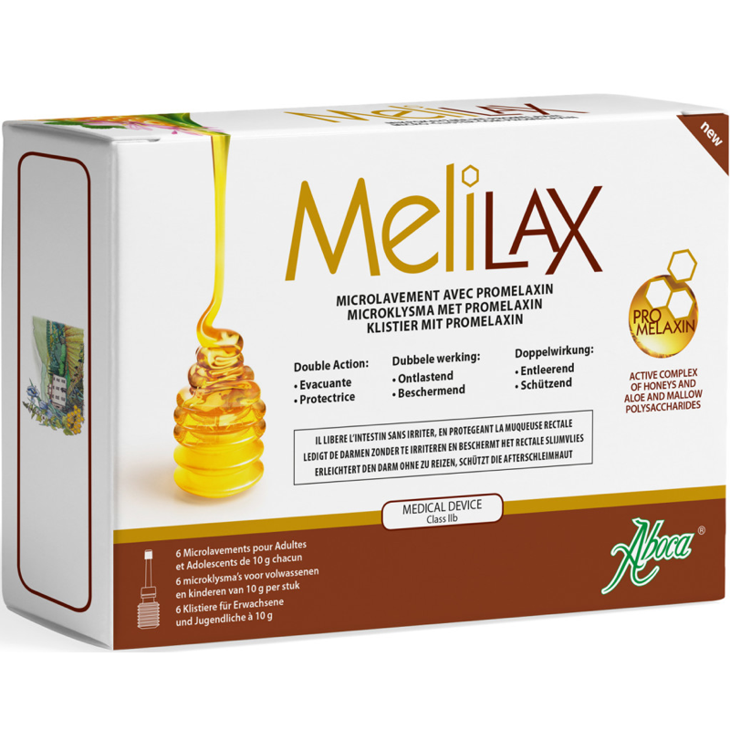 MELILAX ADULT MICROENEMAS 6 UNIDADES 10 g