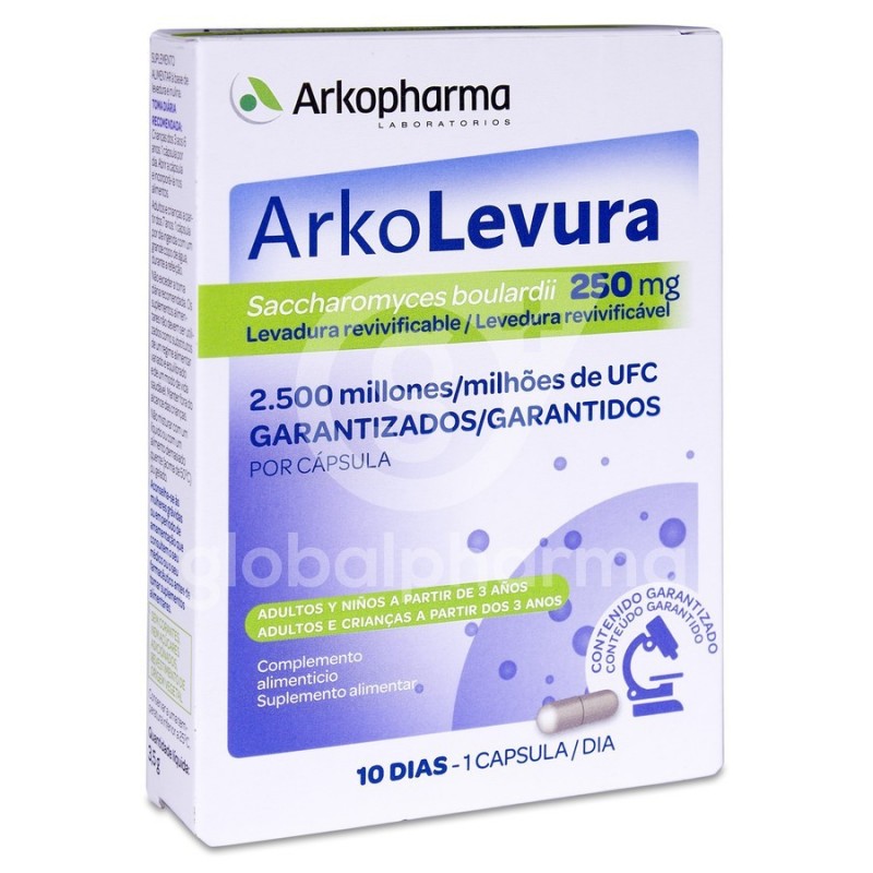 ARKOLEVURA 250 MG 10 CAPS