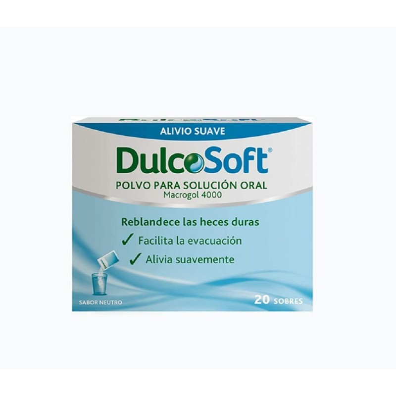 DULCOSOFT POLVO PARA SOLUCION ORAL 20 SOBRES 10 g SABOR NEUTRO