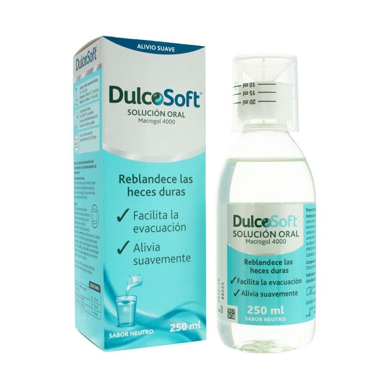 DULCOSOFT SOLUCION ORAL 1 FRASCO 250 ml SABOR NEUTRO