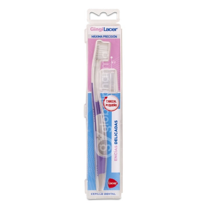CEPILLO DENTAL ADULTO GINGILACER CABEZAL PEQUEÑO SUAVE 1 UNIDAD