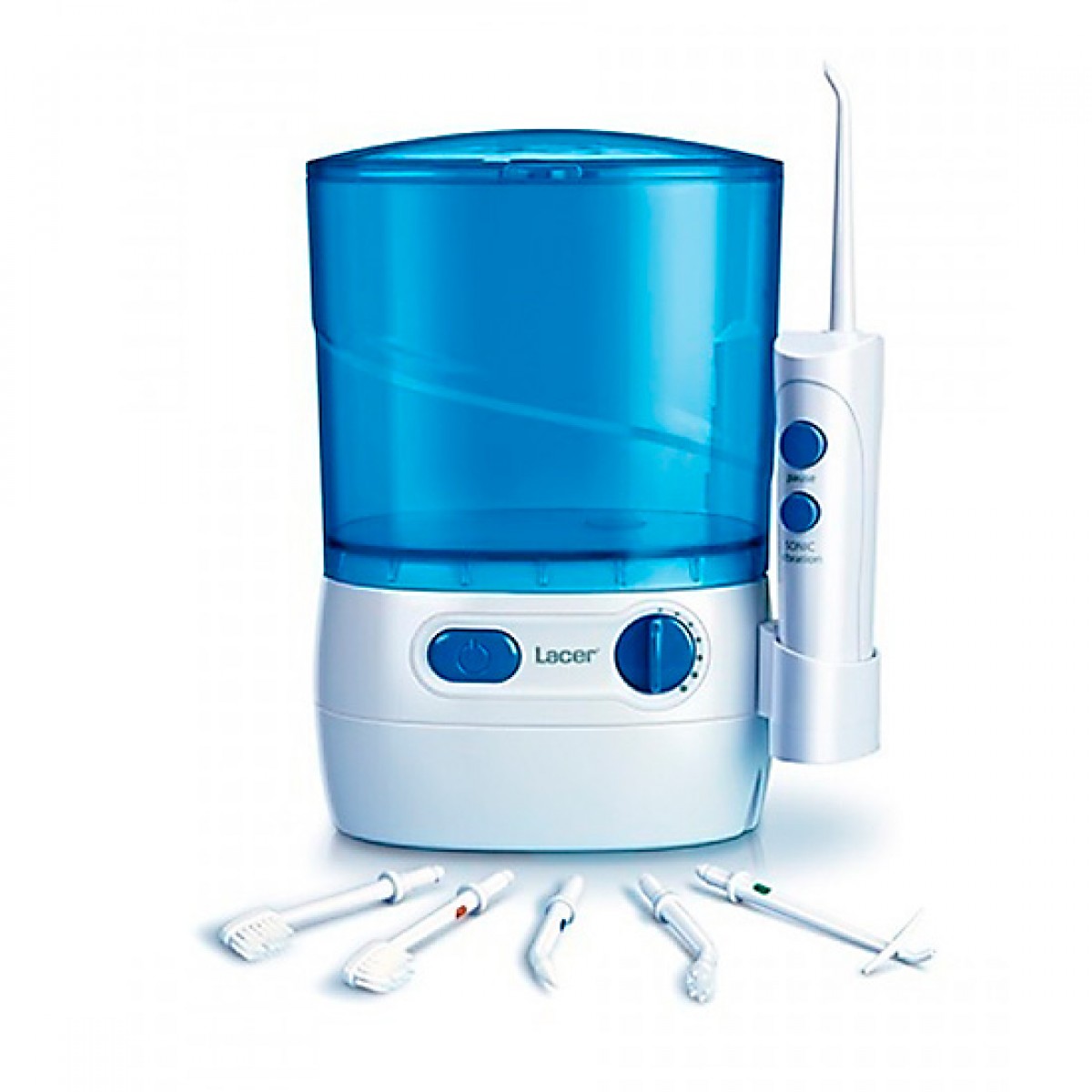 IRRIGADOR BUCAL ELECTRICO RECAMBIOS LACER HIDRO 1 UNIDAD 5 CABEZALES